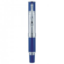 Pluma Fuente Monteverde® Mini Jewelria™ Cobalt Blue Line Cut