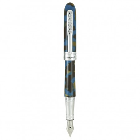 Pluma Fuente Conklin® Minigraph™ Blue Baltic