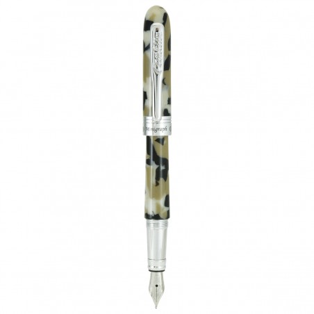 Pluma Fuente Conklin® Minigraph™ White Satin