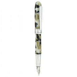 Pluma Fuente Conklin® Minigraph™ White Satin