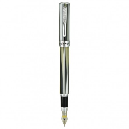 Pluma Fuente Conklin® Stylograph™ Matte Finish Polar White