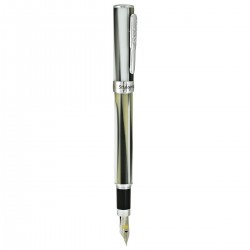 Pluma Fuente Conklin® Stylograph™ Matte Finish Polar White