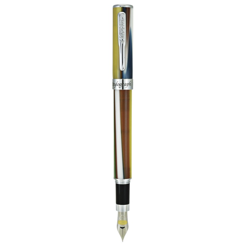 Pluma Fuente Conklin® Stylograph™ Matte Finish Tropical Blend