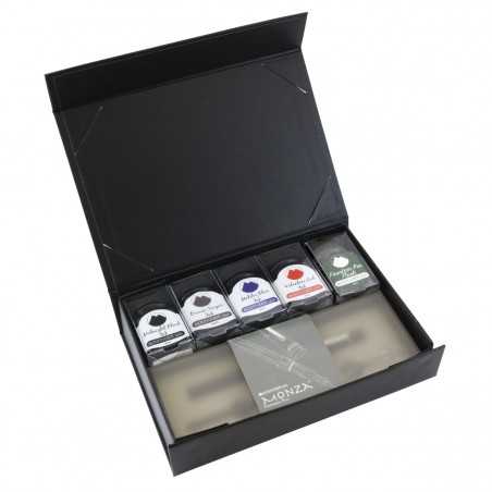 Pluma Fuente Monteverde® Monza™ Signature Set Gray Sky