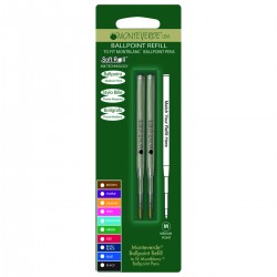 2 Repuestos P Bolígrafos Mont Blanc® Monteverde® Verde (M)
