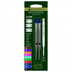 2 Repuestos Para Bolígrafo Parker® Monteverde® Morado (M)