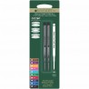 2 Repuestos Para Bolígrafo Sheaffer® Monteverde® Negro Mediano