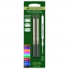 2 Repuestos Para Bolígrafo Lamy® Monteverde® Rosa Mediano