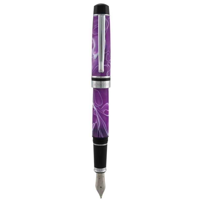 Pluma Fuente Monteverde® Prima™ Purple Swirl