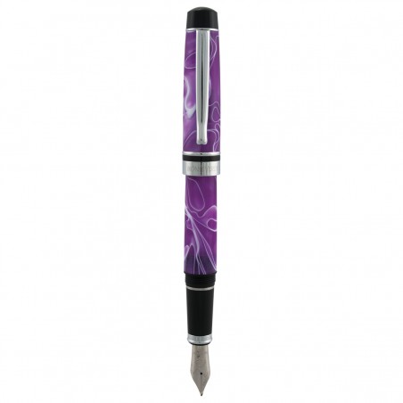 Pluma Fuente Monteverde® Prima™ Purple Swirl