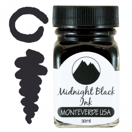 Frasco de Tinta Monteverde® 30ml Midnight Black
