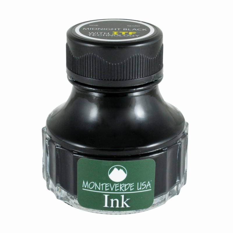 Frasco de Tinta Monteverde® 90ml Midnight Black