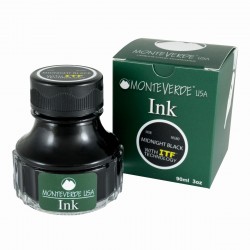 Frasco de Tinta Monteverde® 90ml Midnight Black