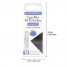 12 Cartuchos Tinta Monteverde® para Pluma Fuente Capri Blue