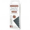 12 Cartuchos Tinta Monteverde® para Pluma Fuente Canyon Rust