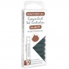 12 Cartuchos Tinta Monteverde® para Pluma Fuente Canyon Rust