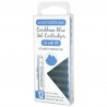 12 Cartuchos Tinta Monteverde® para Pluma Fuente Caribbean Blue