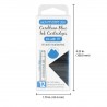 12 Cartuchos Tinta Monteverde® para Pluma Fuente Caribbean Blue
