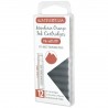12 Cartuchos Tinta Monteverde® para Pluma Fuente Mandarin Orange