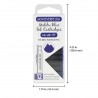 12 Cartuchos Tinta Monteverde® para Pluma Fuente Malibu Blue