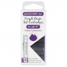 12 Cartuchos Tinta Monteverde® para Pluma Fuente Purple Reign
