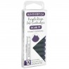 12 Cartuchos Tinta Monteverde® para Pluma Fuente Purple Reign