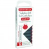 12 Cartuchos Tinta Monteverde® para Pluma Fuente Valentine Red