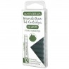 12 Cartuchos Tinta Monteverde® para Pluma Fuente Yosemite Green