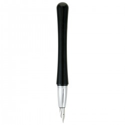 Set de Escritorio Pluma Fuente Monteverde® Luna™ Cromo/Negro