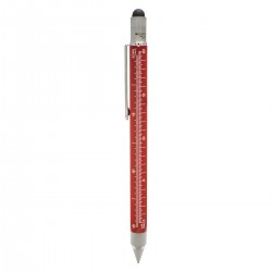 Lapicero 0.9mm Monteverde® Tool Pen™ Rojo