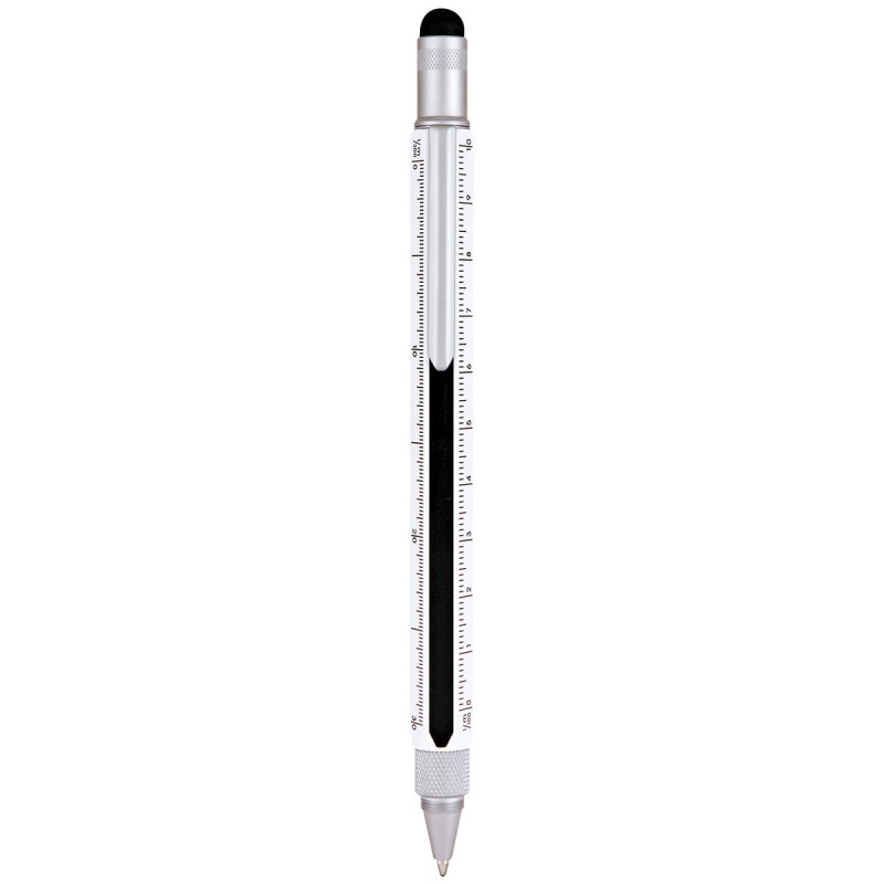 Bolígrafo Monteverde® Tool Pen Edge™ Blanco / Negro