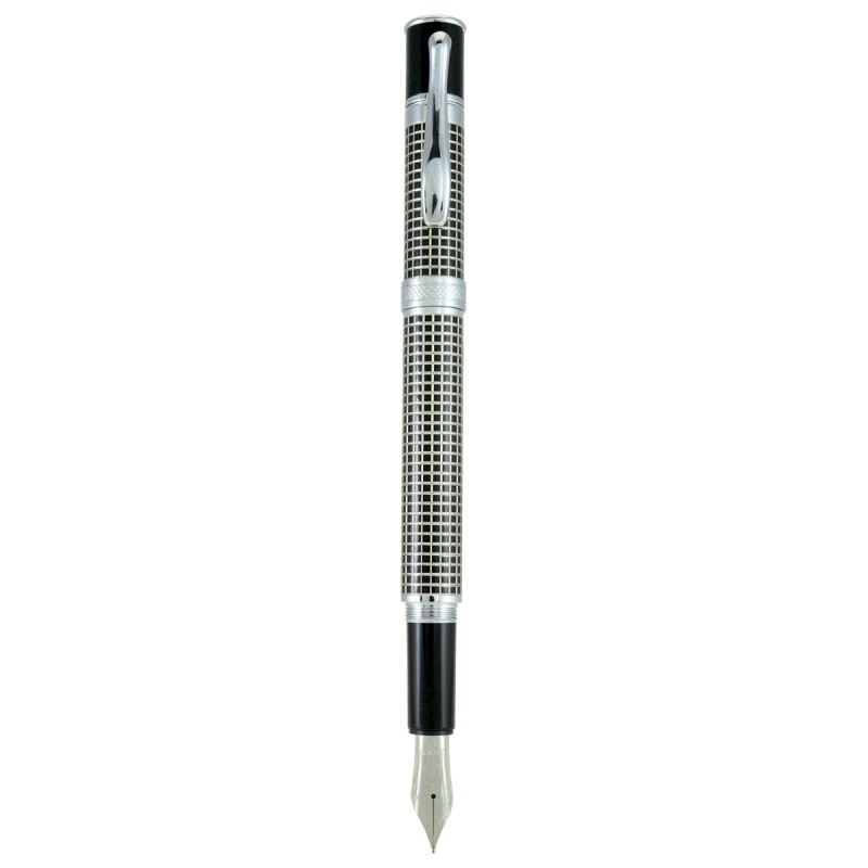Pluma Fuente Monteverde® Jewelria™ Executive Black Chisel