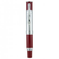 Pluma Fuente Monteverde® Mini Jewelria™ Burgundy Barley