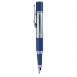 Pluma Fuente Monteverde® Mini Jewelria™ Cobalt Blue Line Cut